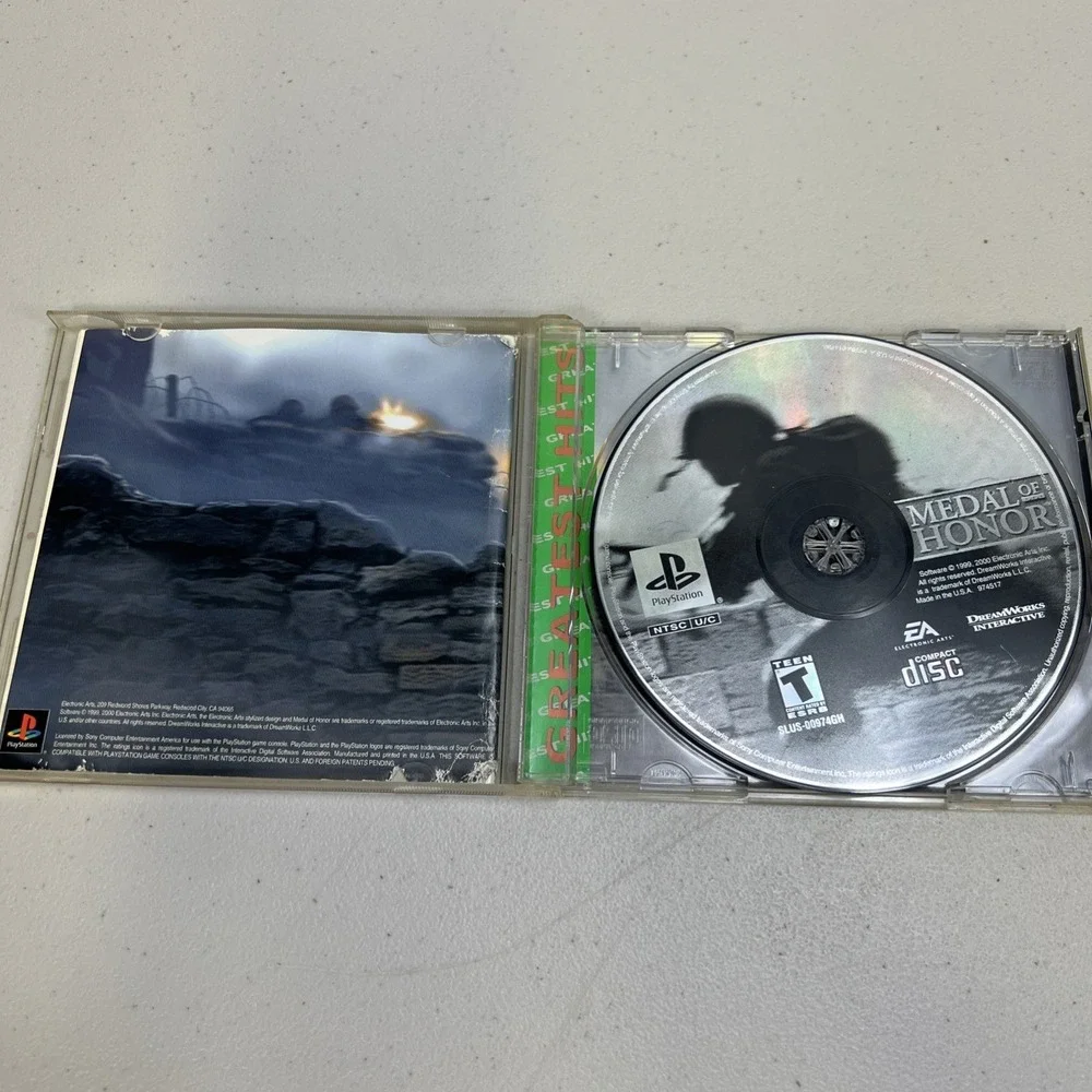 Medal Of Honor PS1 Sony PlayStation 1 Untested